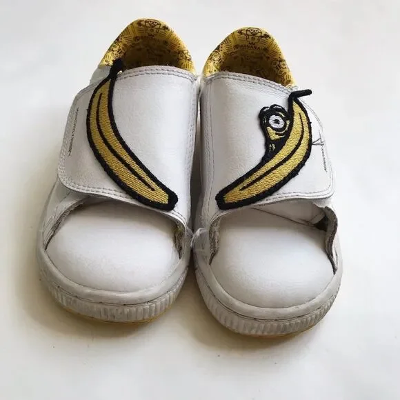 Puma x Minions Velcro sneakers VGUC size 10 - Picture 4 of 10